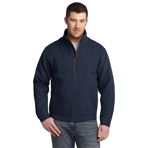 CornerStone Washed Duck Cloth Flannel-Lined Work Jacket.... from ASI 84863 SanMar