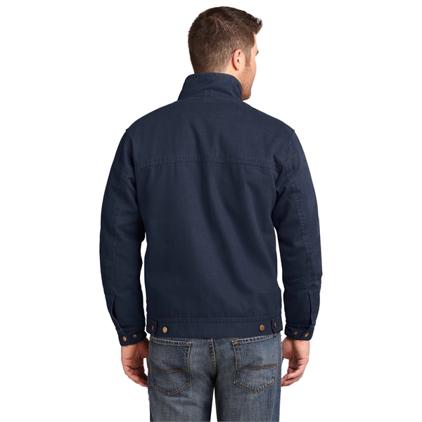 CornerStone Washed Duck Cloth Flannel-Lined Work Jacket.... from ASI 84863 SanMar