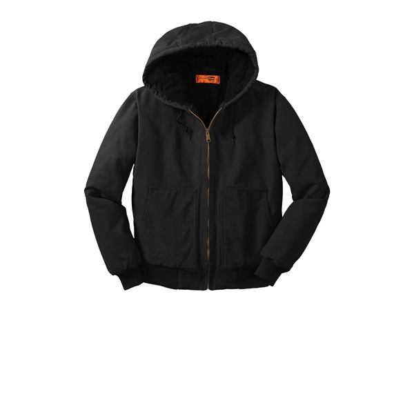 CornerStone Washed Duck Cloth Insulated Hooded Work Jacket.... from ASI 84863 SanMar