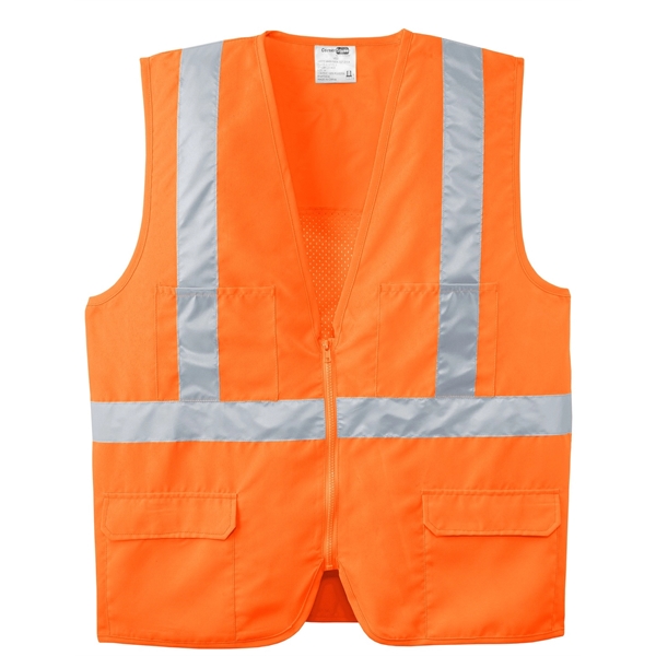 CornerStone - ANSI 107 Class 2 Mesh Back Safety Vest.... from ASI 84863 SanMar