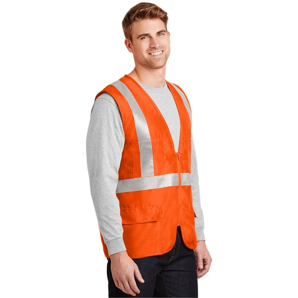 CornerStone - ANSI 107 Class 2 Mesh Back Safety Vest.... from ASI 84863 SanMar