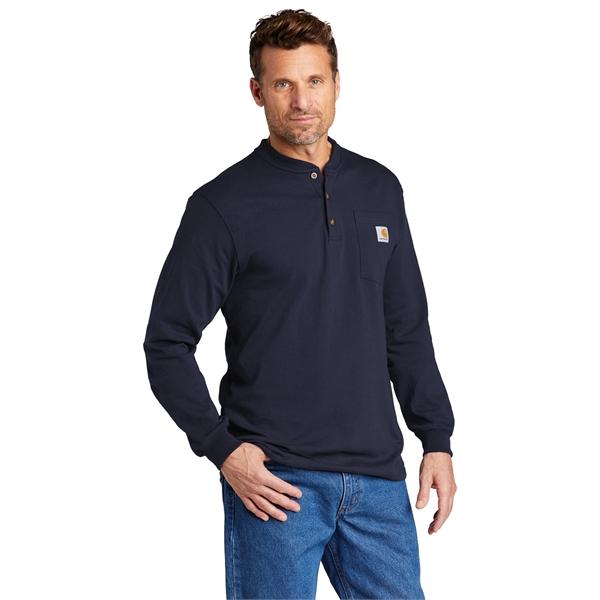 Carhartt Long Sleeve Henley T-Shirt... from ASI 84863 SanMar