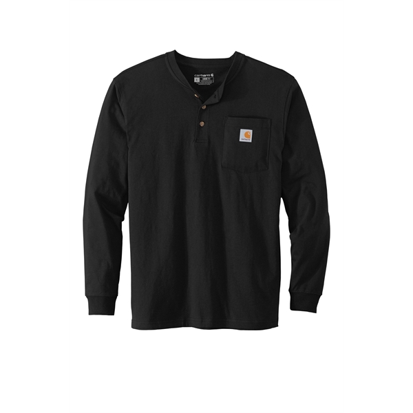 Carhartt Long Sleeve Henley T-Shirt... from ASI 84863 SanMar