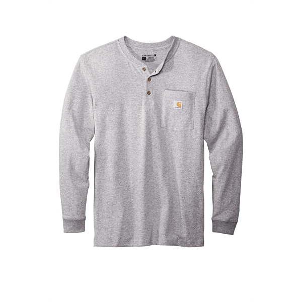 Carhartt Long Sleeve Henley T-Shirt... from ASI 84863 SanMar