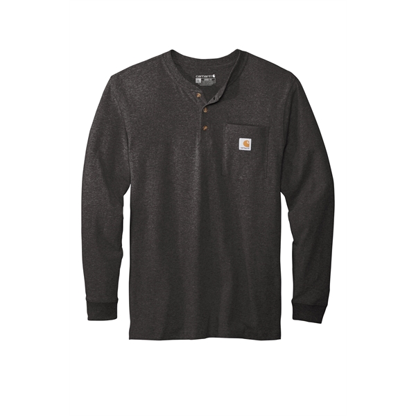 Carhartt Long Sleeve Henley T-Shirt... from ASI 84863 SanMar