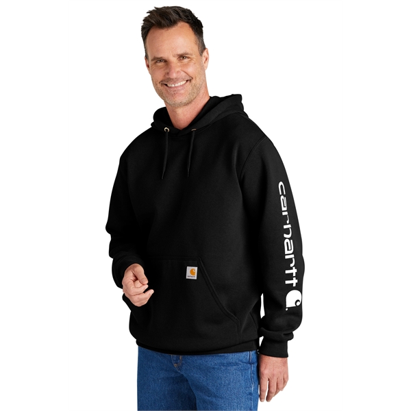 Carhartt Midweight Hooded Logo Sweatshirt... from ASI 84863 SanMar