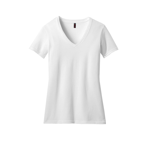 District Women's Perfect Blend V-Neck Tee.... from ASI 84863 SanMar