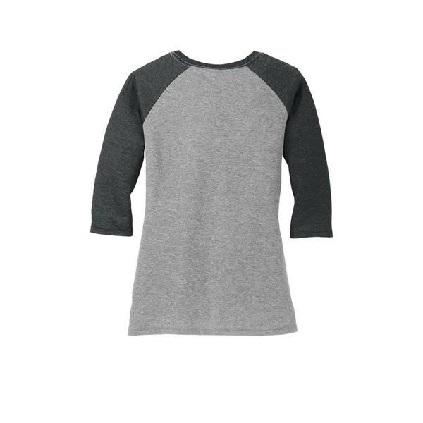District Women's Perfect Tri 3/4-Sleeve Raglan.... from ASI 84863 SanMar