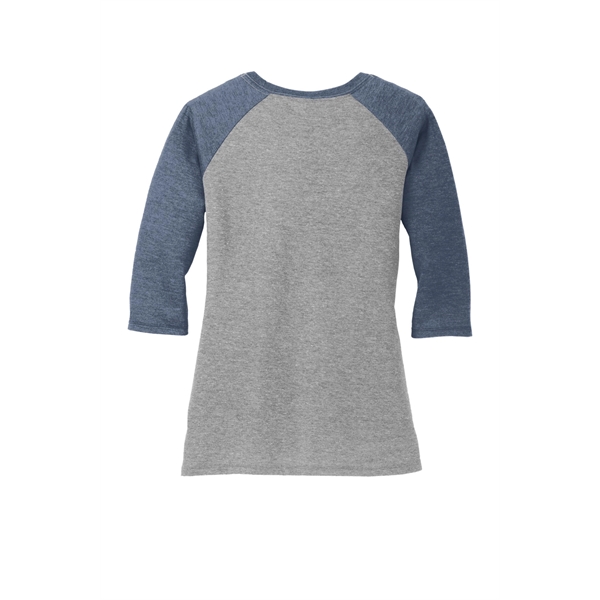 District Women's Perfect Tri 3/4-Sleeve Raglan.... from ASI 84863 SanMar