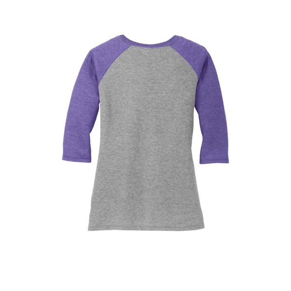 District Women's Perfect Tri 3/4-Sleeve Raglan.... from ASI 84863 SanMar