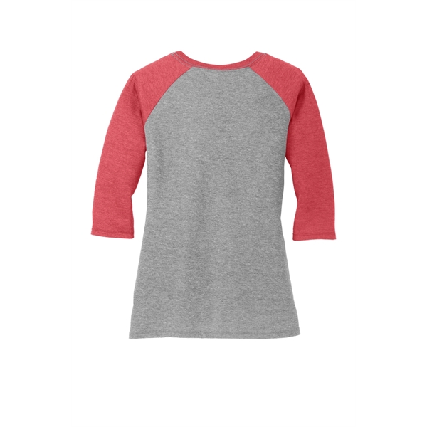 District Women's Perfect Tri 3/4-Sleeve Raglan.... from ASI 84863 SanMar