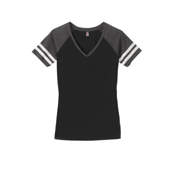 District Women's Game V-Neck Tee.... from ASI 84863 SanMar