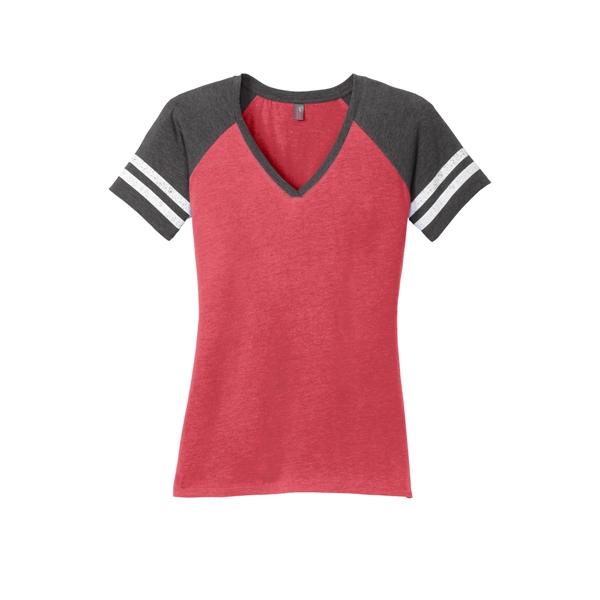 District Women's Game V-Neck Tee.... from ASI 84863 SanMar