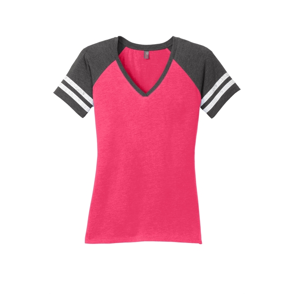 District Women's Game V-Neck Tee.... from ASI 84863 SanMar