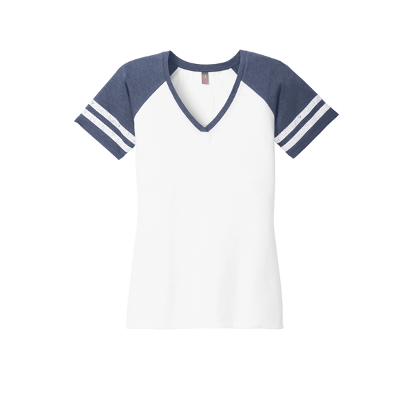 District Women's Game V-Neck Tee.... from ASI 84863 SanMar