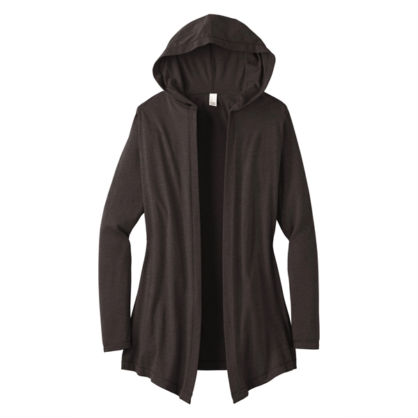 District Women's Perfect Tri Hooded Cardigan.... from ASI 84863 SanMar