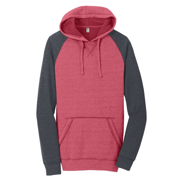 District Young Mens Lightweight Fleece Raglan Hoodie.... from ASI 84863 SanMar