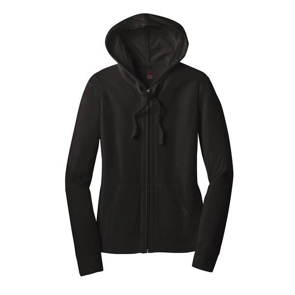 District Women's Fitted Jersey Full-Zip Hoodie.... from ASI 84863 SanMar