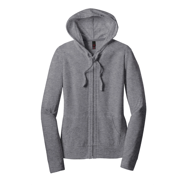 District Women's Fitted Jersey Full-Zip Hoodie.... from ASI 84863 SanMar