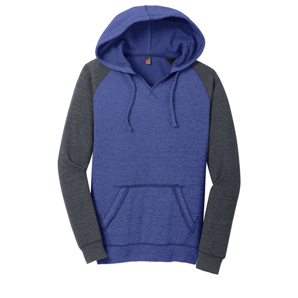 District Women's Lightweight Fleece Raglan Hoodie.... from ASI 84863 SanMar