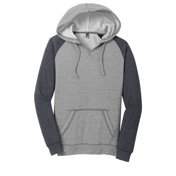 District Women's Lightweight Fleece Raglan Hoodie.... from ASI 84863 SanMar