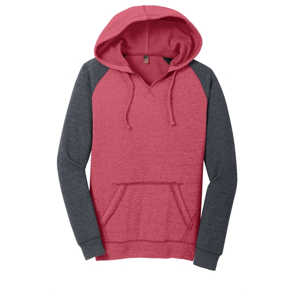 District Women's Lightweight Fleece Raglan Hoodie.... from ASI 84863 SanMar