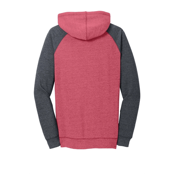 District Women's Lightweight Fleece Raglan Hoodie.... from ASI 84863 SanMar