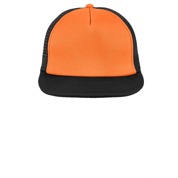 District Flat Bill Snapback Trucker Cap.... from ASI 84863 SanMar