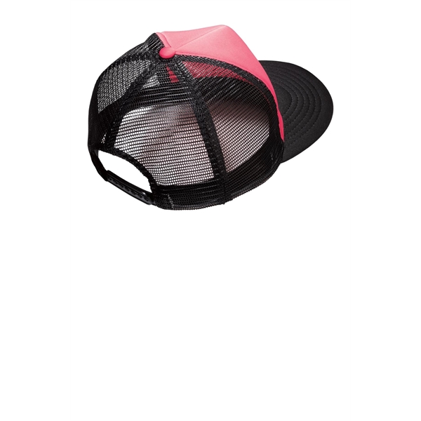 District Flat Bill Snapback Trucker Cap.... from ASI 84863 SanMar