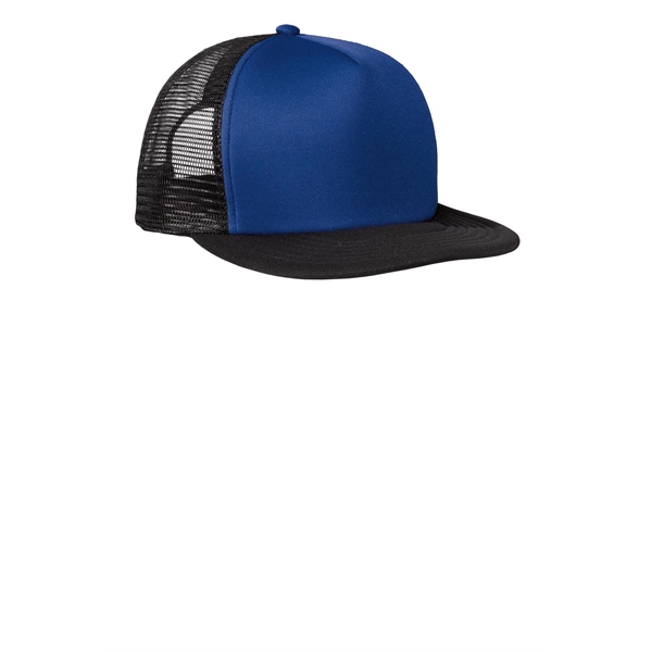 District Flat Bill Snapback Trucker Cap.... from ASI 84863 SanMar