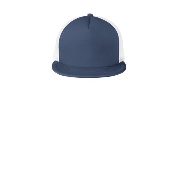 District Flat Bill Snapback Trucker Cap.... from ASI 84863 SanMar