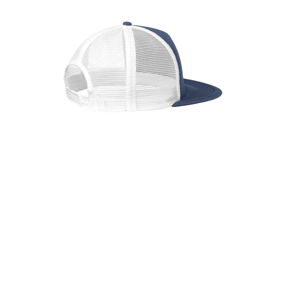 District Flat Bill Snapback Trucker Cap.... from ASI 84863 SanMar