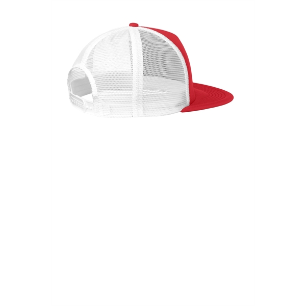 District Flat Bill Snapback Trucker Cap.... from ASI 84863 SanMar