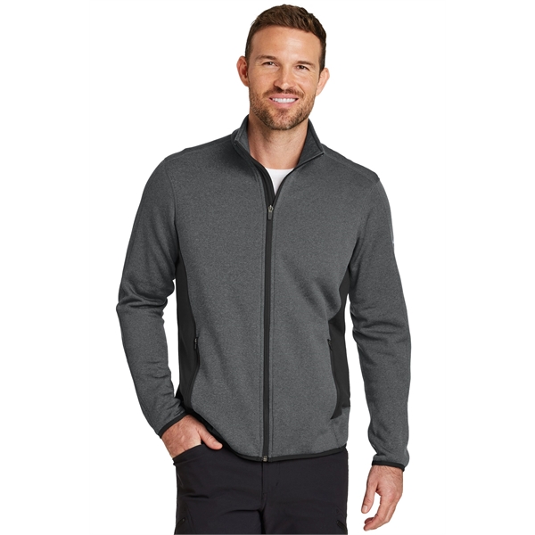 Eddie Bauer Full-Zip Heather Stretch Fleece Jacket.... from ASI 84863 SanMar