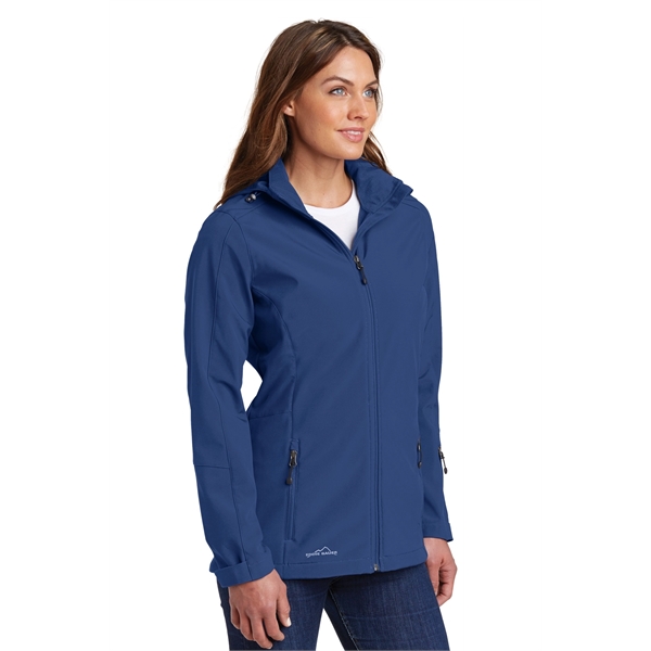 Eddie Bauer Ladies Hooded Soft Shell Parka.... from ASI 84863 SanMar