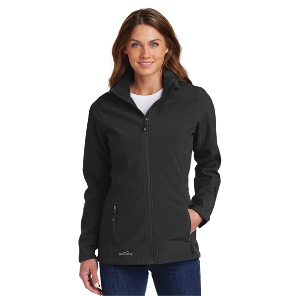 Eddie Bauer Ladies Hooded Soft Shell Parka.... from ASI 84863 SanMar