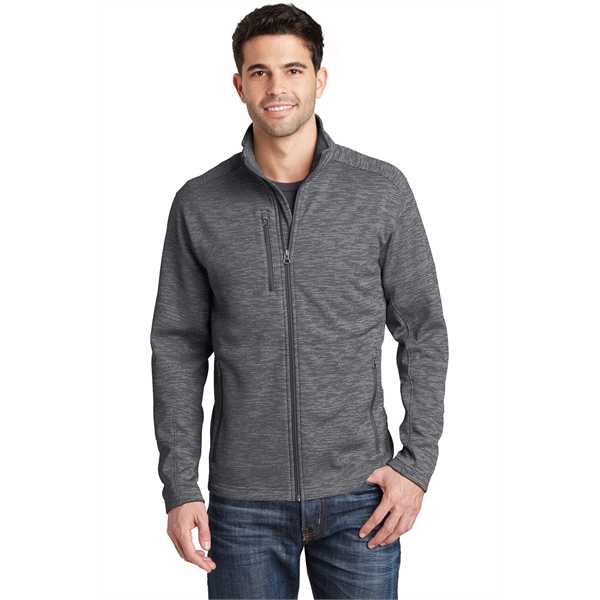 Port Authority Digi Stripe Fleece Jacket.... from ASI 84863 SanMar