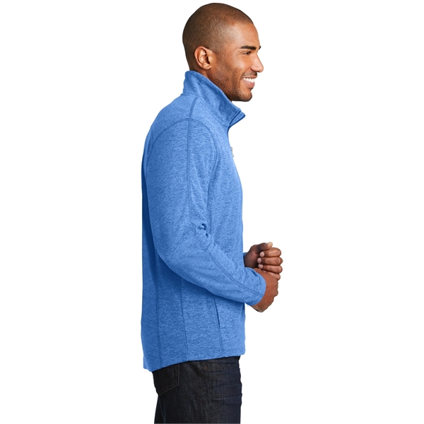 Port Authority Heather Microfleece Full-Zip Jacket.... from ASI 84863 SanMar
