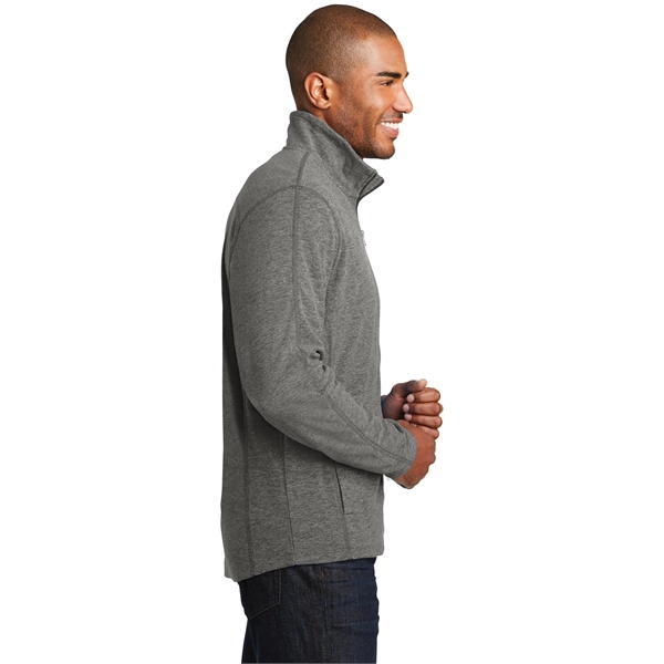Port Authority Heather Microfleece Full-Zip Jacket.... from ASI 84863 SanMar