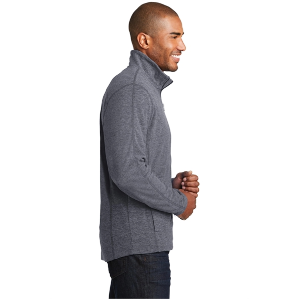 Port Authority Heather Microfleece Full-Zip Jacket.... from ASI 84863 SanMar