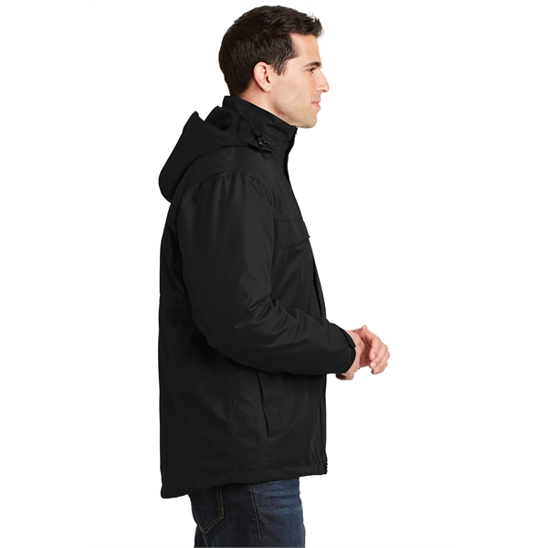 Port Authority Herringbone 3-in-1 Parka.... from ASI 84863 SanMar