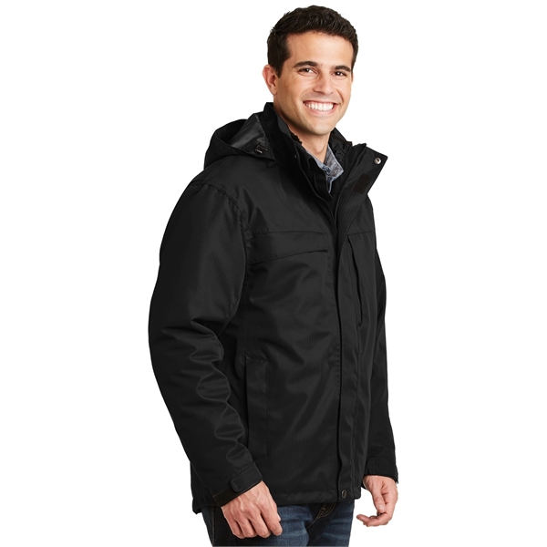 Port Authority Herringbone 3-in-1 Parka.... from ASI 84863 SanMar