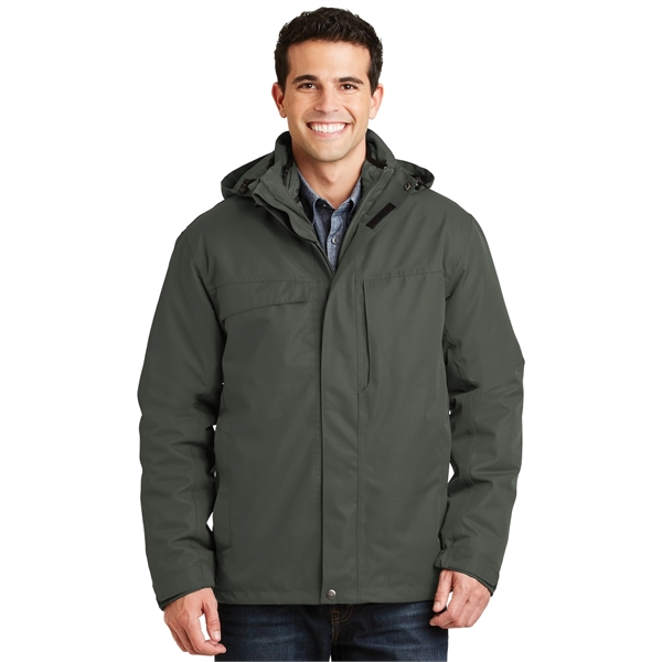Port Authority Herringbone 3-in-1 Parka.... from ASI 84863 SanMar