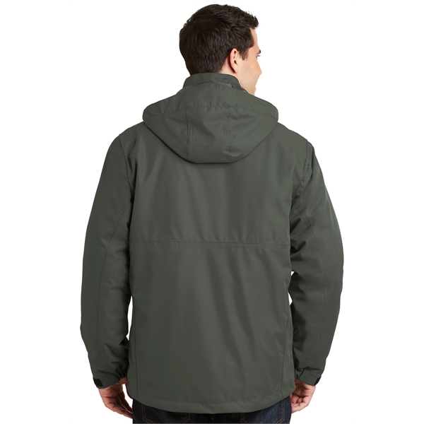 Port Authority Herringbone 3-in-1 Parka.... from ASI 84863 SanMar