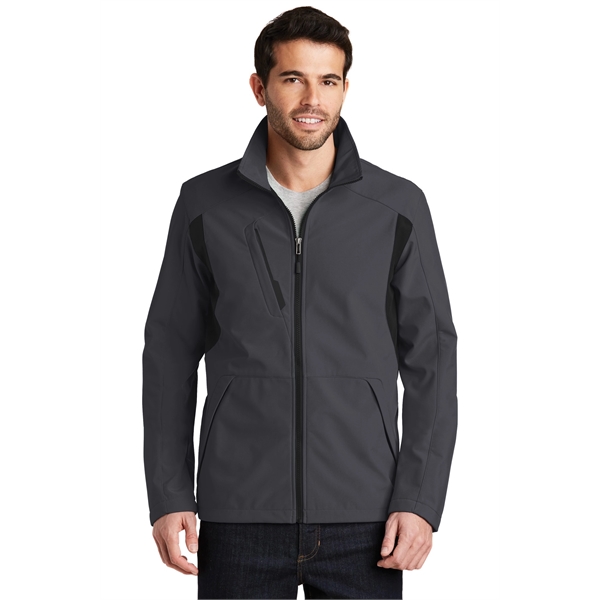 Port Authority Back-Block Soft Shell Jacket.... from ASI 84863 SanMar