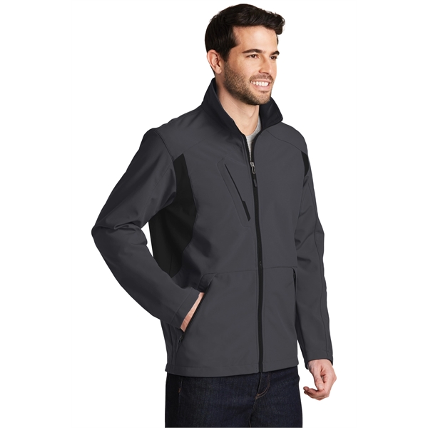 Port Authority Back-Block Soft Shell Jacket.... from ASI 84863 SanMar