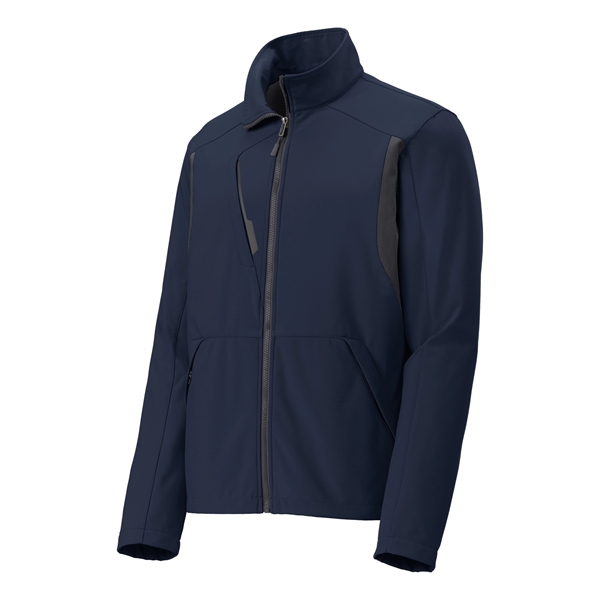 Port Authority Back-Block Soft Shell Jacket.... from ASI 84863 SanMar