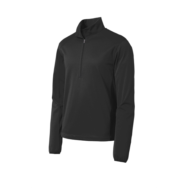 Port Authority Active 1/2-Zip Soft Shell Jacket.... from ASI 84863 SanMar
