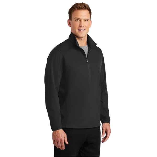 Port Authority Active 1/2-Zip Soft Shell Jacket.... from ASI 84863 SanMar