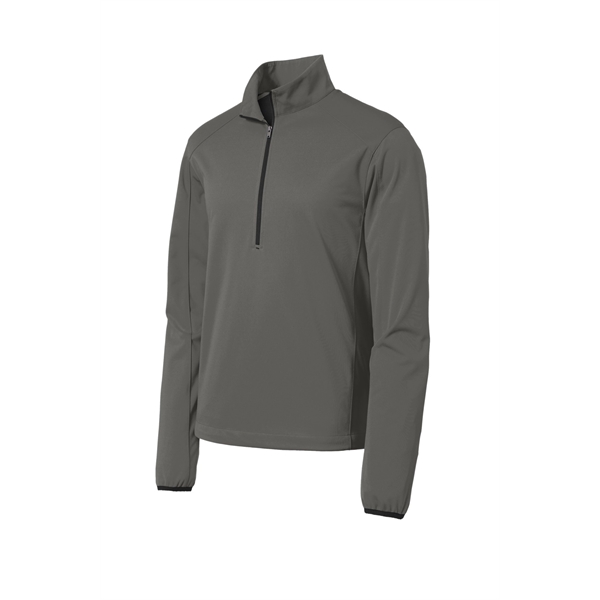 Port Authority Active 1/2-Zip Soft Shell Jacket.... from ASI 84863 SanMar